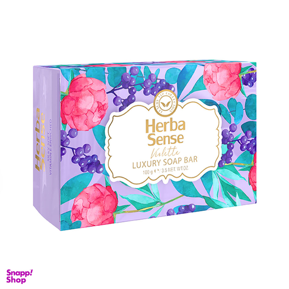 صابون یاسی آردن (Ardene) سری Herba Sense مدل Violette با رایحه انگور حجم 100 گرم