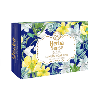 صابون سرمه ای آردن (Ardene) سری Herba Sense مدل Isabella با رایحه وانیل حجم 100 گرم