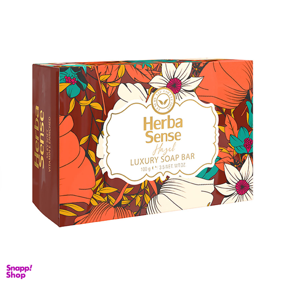 صابون قهوه ای آردن (Ardene) سری Herba Sense مدل Hazel با رایحه کره کاکایو حجم 100 گرم
