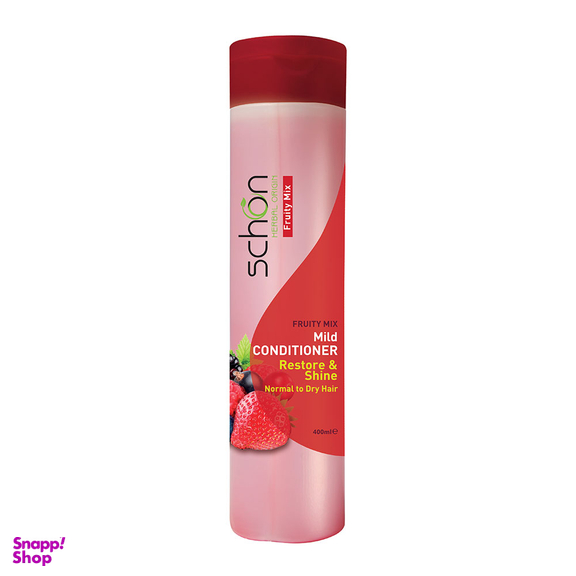 نرم کننده مو شون (Schon) مدل Fruity Mix حجم 400 میلی لیتر