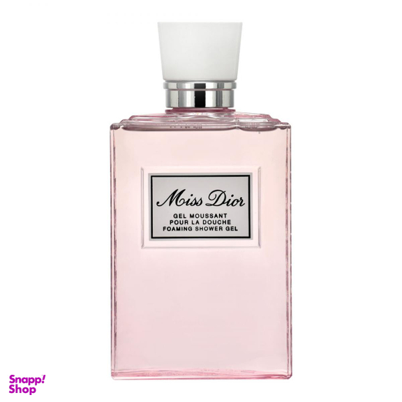 شاور ژل زنانه میس دیور (Miss Dior) مدل Moussant Dior حجم 200 میلی لیتر