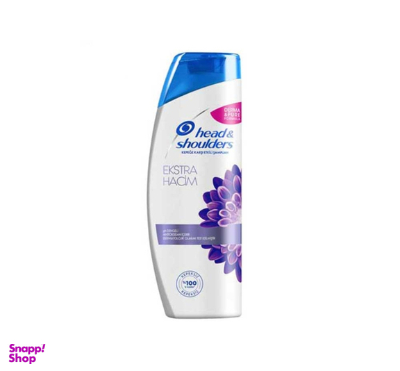 شامپو ضدشوره و حجم دهنده مو هد اند شولدرز مدل گل بنفشه حجم 350 میلی لیتر
