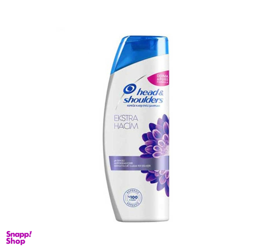 شامپو ضدشوره و حجم دهنده مو هد اند شولدرز مدل گل بنفشه حجم 350 میلی لیتر
