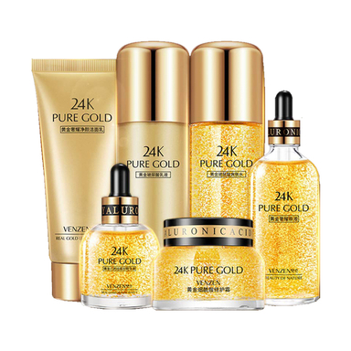 ست مراقبت از پوست ونزن مدل Pure Gold