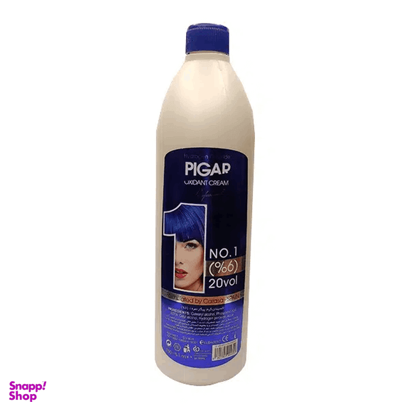 اکسیدان پیگار (Pigar) مدل 01 شش درصدی حجم 750 میلی لیتر