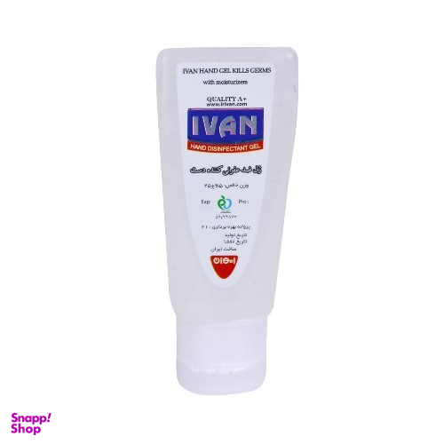 ژل ضد عفونی کننده دست ایوان (Ivan) کد 01 حجم 25 میلیلیتر