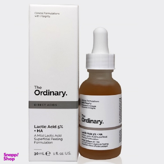 سرم لایه بردار و روشن کننده اوردینری مدل لاکتیک اسید 5٪ حجم 30 میلی لیتر