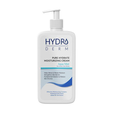 کرم مرطوب کننده و نرم کننده دست و صورت هیدرودرم Hydroderm مدل آکوا میست حجم 500 میلی لیتر