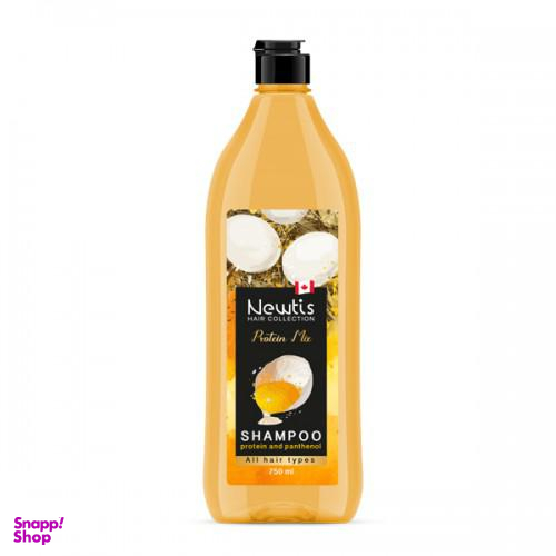 شامپو تخم مرغی نیوتیس (Newtis) مدل مدل Protein Extract حجم 750 میلی لیتر