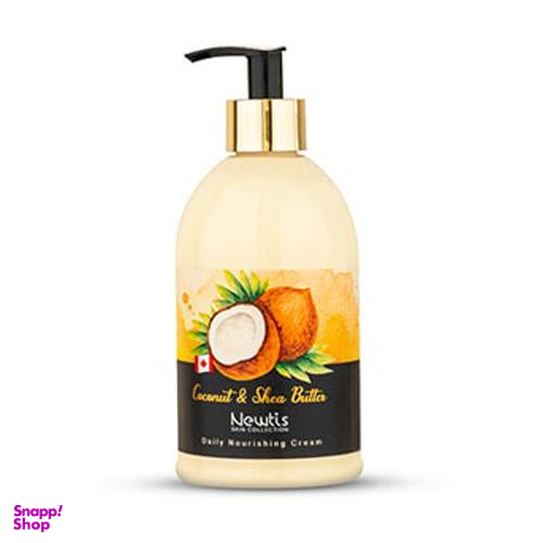 کرم مرطوب کننده نیوتیس (Newtis) مدل Coconut And Shea Butter حجم 500 میلی لیتر