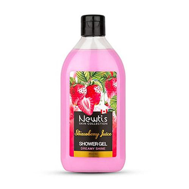 شامپو بدن کرمی نیوتیس (Newtis) مدل Strawberry حجم 400 میلی لیتر
