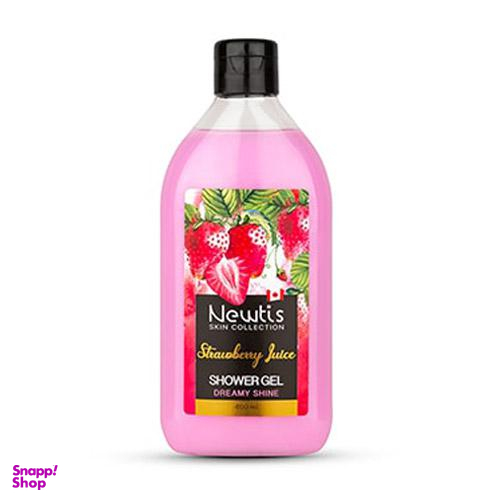 شامپو بدن کرمی نیوتیس (Newtis) مدل Strawberry حجم 400 میلی لیتر