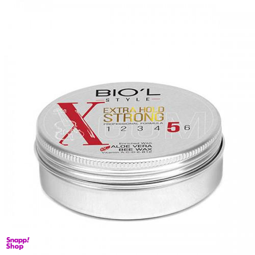 آدامس مو بیول (Biol) اکسترا استرانگ حاوی روغن آلویه ورا و موم زنبو عسل