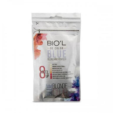 پودر دکلره بیول (Biol) مدل Blonde Club وزن 50 گرم رنگ آبی