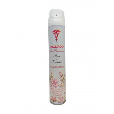 اسپری خوشبو کننده هوا ریکاردو (Ricardo) مدل Rose air freshener حجم 400 میلی لیتر