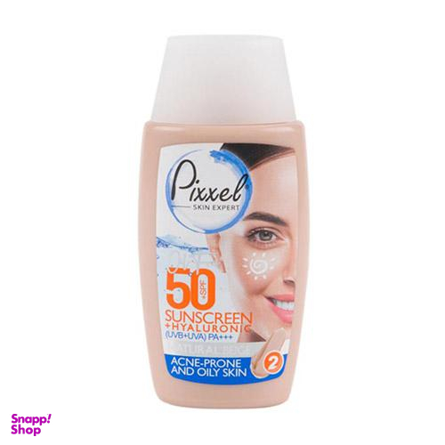 ضدآفتاب پیکسل با SPF50 مناسب پوست‌‌ های جوش دار و چرب