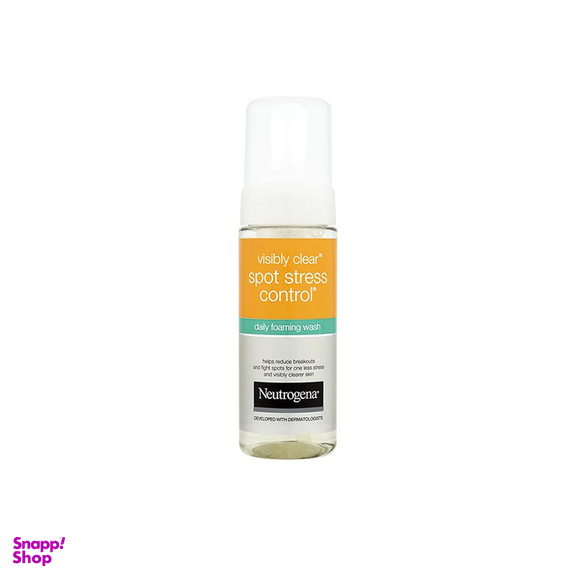 فوم شستشوی ضد جوش و لک ناشی از استرس نوتروژینا (Neutrogena) حجم 150 میلی لیتر