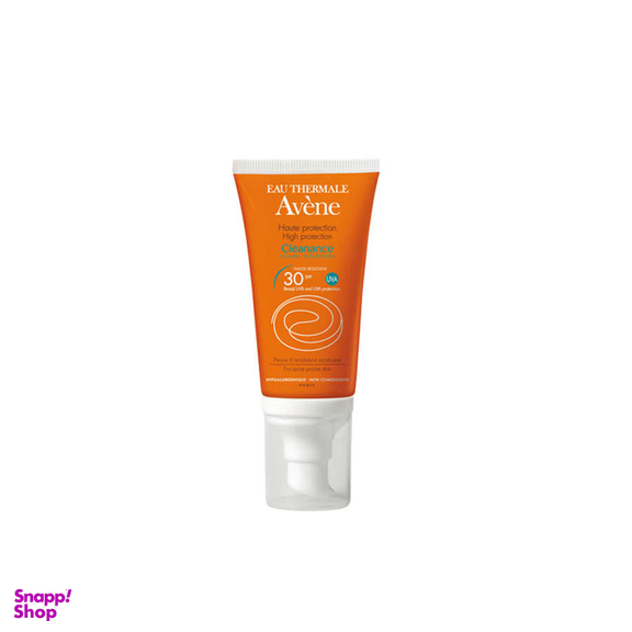 امولسیون ضدآفتاب Spf 30 اون (Avene) مدل Cleanance حجم 50 میلی لیتر