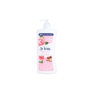 لوسیون بدن نرم کننده سینت ایوز (St. Ives) مدل Rose & Argan Oil حجم 621 میلی لیتر