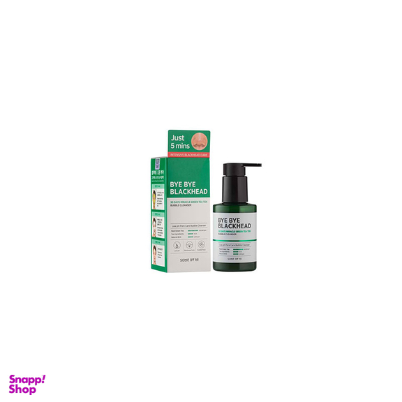 شوینده و ماسک حبابی سام بای می مدل Bye Bye Blackhead حجم 120 میلی لیتر