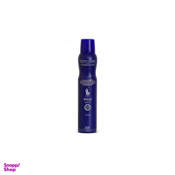 اسپری بادی کر (Body Care) مدل Blue Polo حجم 200 میلی لیتر