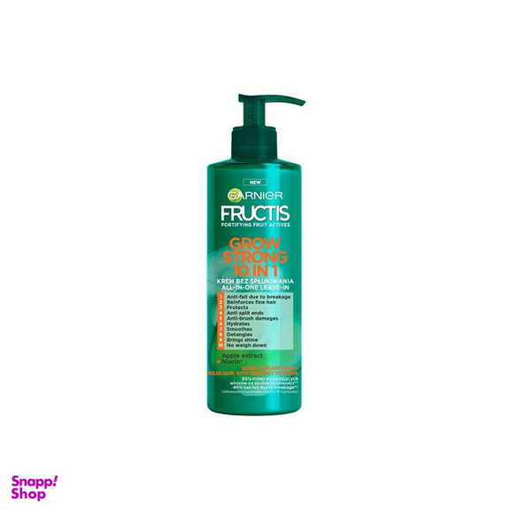 کرم مو گارنیه (Garnier) مدل Grow Strong 10in1 حجم 400 میلی لیتر