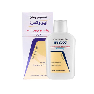 شامپو بدن آیروکس مدل نرم کننده و مرطوب کننده حجم 200 میلی لیتر