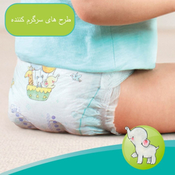 پوشک بچه پمپرز مدل Sole E Luna سایز 6 بسته 13 عددی