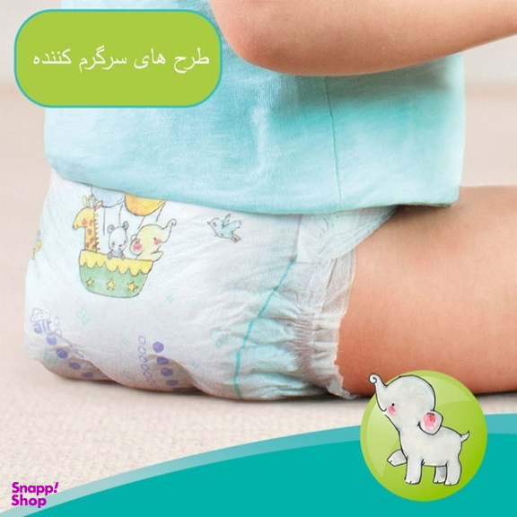 پوشک بچه پمپرز مدل Sole E Luna سایز 6 بسته 13 عددی