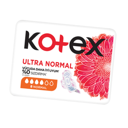 نوار بهداشتی کوتکس مدل Ultra Normal بسته 8 عددی