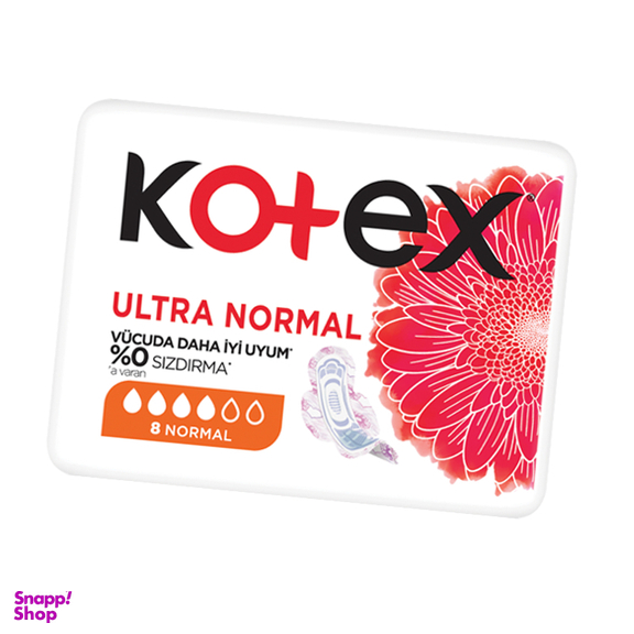 نوار بهداشتی کوتکس مدل Ultra Normal بسته 8 عددی