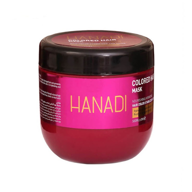 ماسک مو هانادی (Hanadi) مدل Colored حجم 500 میلی لیتر
