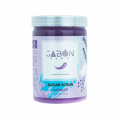 اسکراب شکر ژبن پلاس (Jabon Plus) رایحه لوندر وزن 900 گرم