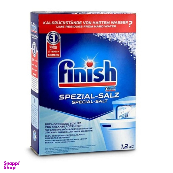 نمک ماشین ظرفشویی فینیش مدل Special وزن 1200 گرم