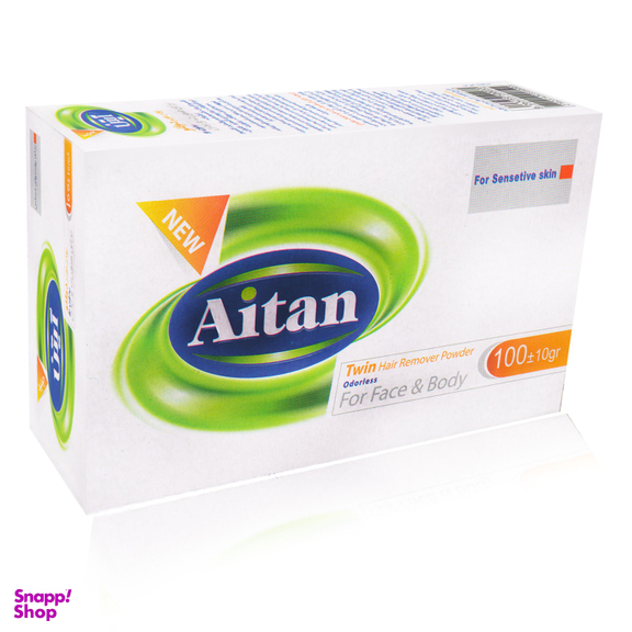 پودر موبر بدون بو آیتن (Aitan) دوقلو وزن 100 گرم
