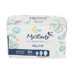 نوار بهداشتی مای لیدی مدل Silky Soft سایز خیلی بزرگ بسته 7 عددی
