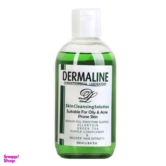 تونر پوست چرب درمالاین (Dermaline) حجم 250 میلی لیتر