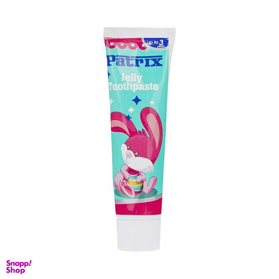 خمیر دندان کودک ژله ای پاتریکس (Patrix) رنگ صورتی وزن 45 گرم