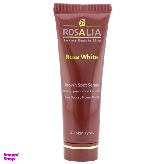 سرم ضد لک و روشن کننده رزالیا (Rosalia) مدل Rosa White حجم 30 میلی لیتر