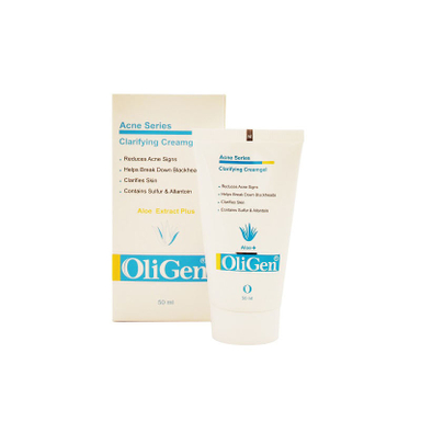 ژل کرم شفاف کننده ضد جوش الی ژن (Oligen) مدل Acne Series حجم 50 میلی لیتر