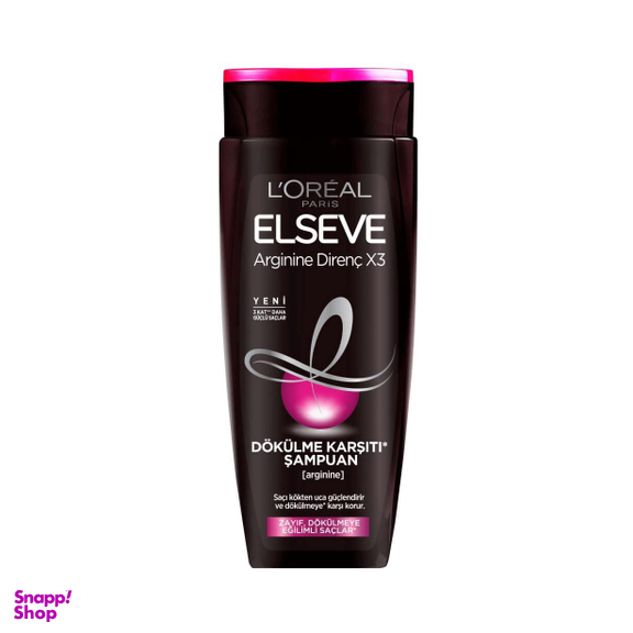 شامپو ضد ریزش لورآل (Loreal) مدل Arginine Direnc X3 حجم 450 میلی لیتر