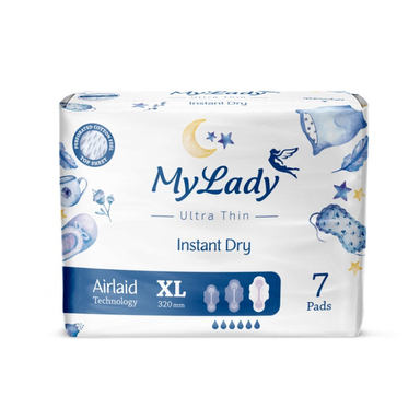 نوار بهداشتی مای لیدی مدل Instant Dry سایز خیلی بزرگ بسته 7 عددی