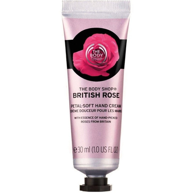کرم مرطوب کننده بادی شاپ مدل British Rose حجم 30 میلی لیتر