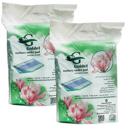زیر انداز بهداشتی گلدل (Goldel) مدل Comfort & Care بسته 5 عددی