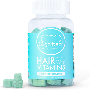 پاستیل تقویت مو شوگر بیر مدل Sugar Bear Hair Vitamins