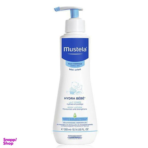 لوسیون مرطوب کننده بدن کودکان موستلا (Mustela) حجم 300 میلی لیتر