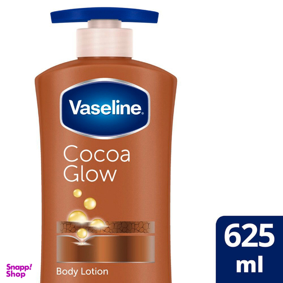 لوسیون بدن وازلین مدل Cocoa Glow حجم 625 میلی لیتر
