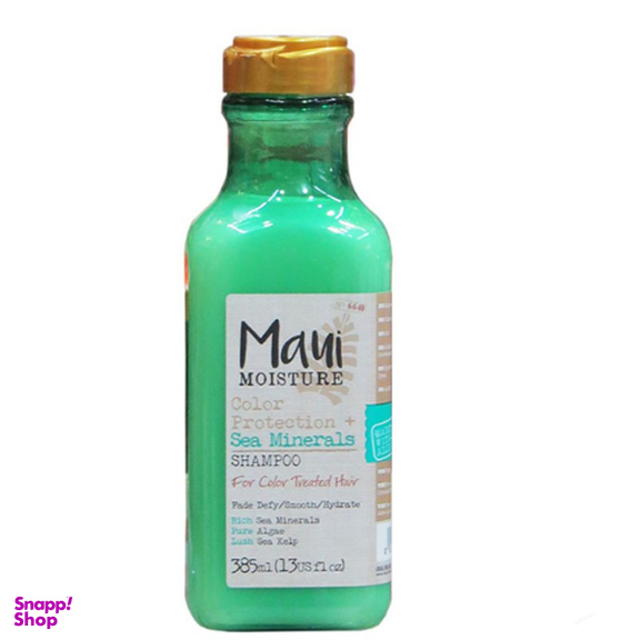 شامپو ماوی (MAUI) Sea Minerals حاوی مواد معدنی دریایی محافظت از رنگ مو حجم 385 میلی لیتر