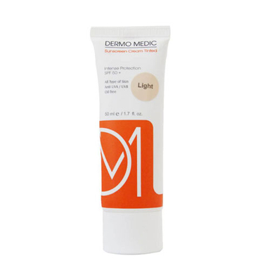 کرم ضد آفتاب بدون رنگ درمومدیک (Dermo Medic) Spf50حجم 50 میلی لیتر