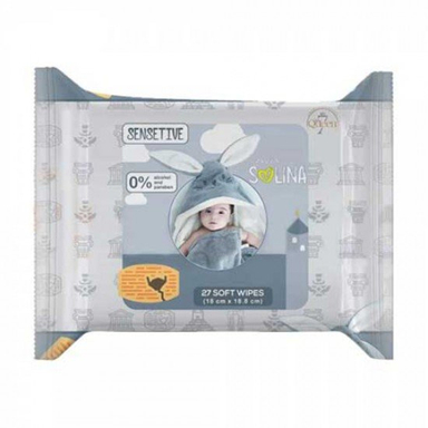 دستمال مرطوب کودک مدل Sensitive سون کویین (7Queen)